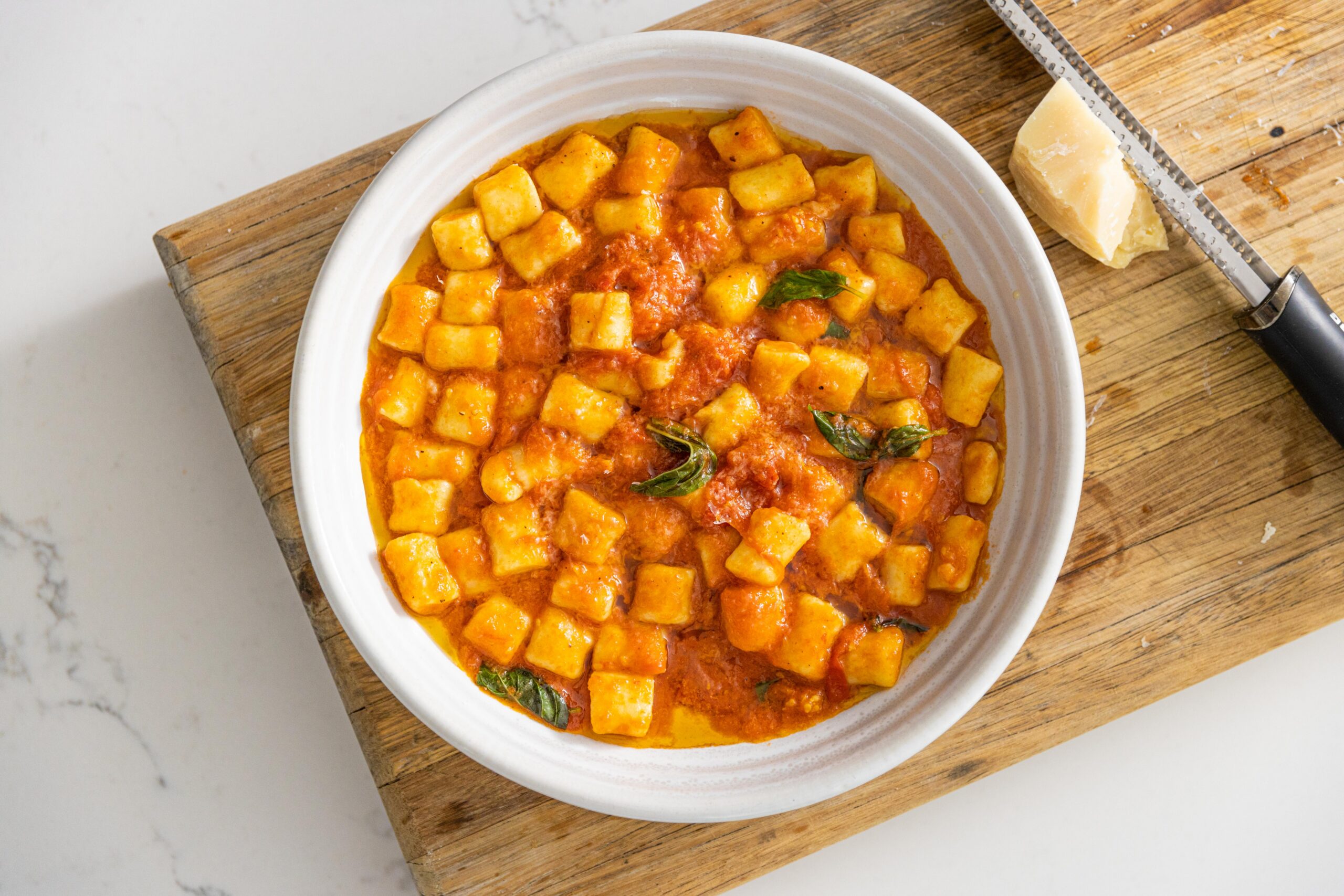 Gnocchi with Tomato Sugo