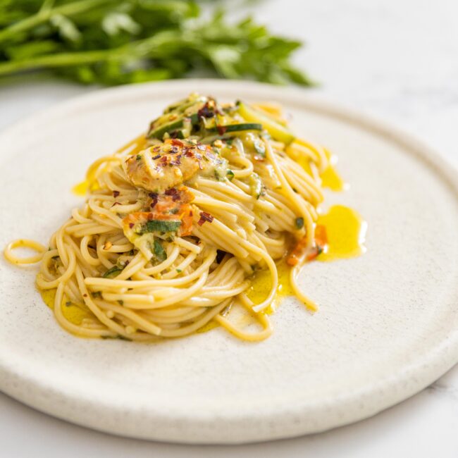 Spaghetti with Sea Urchin