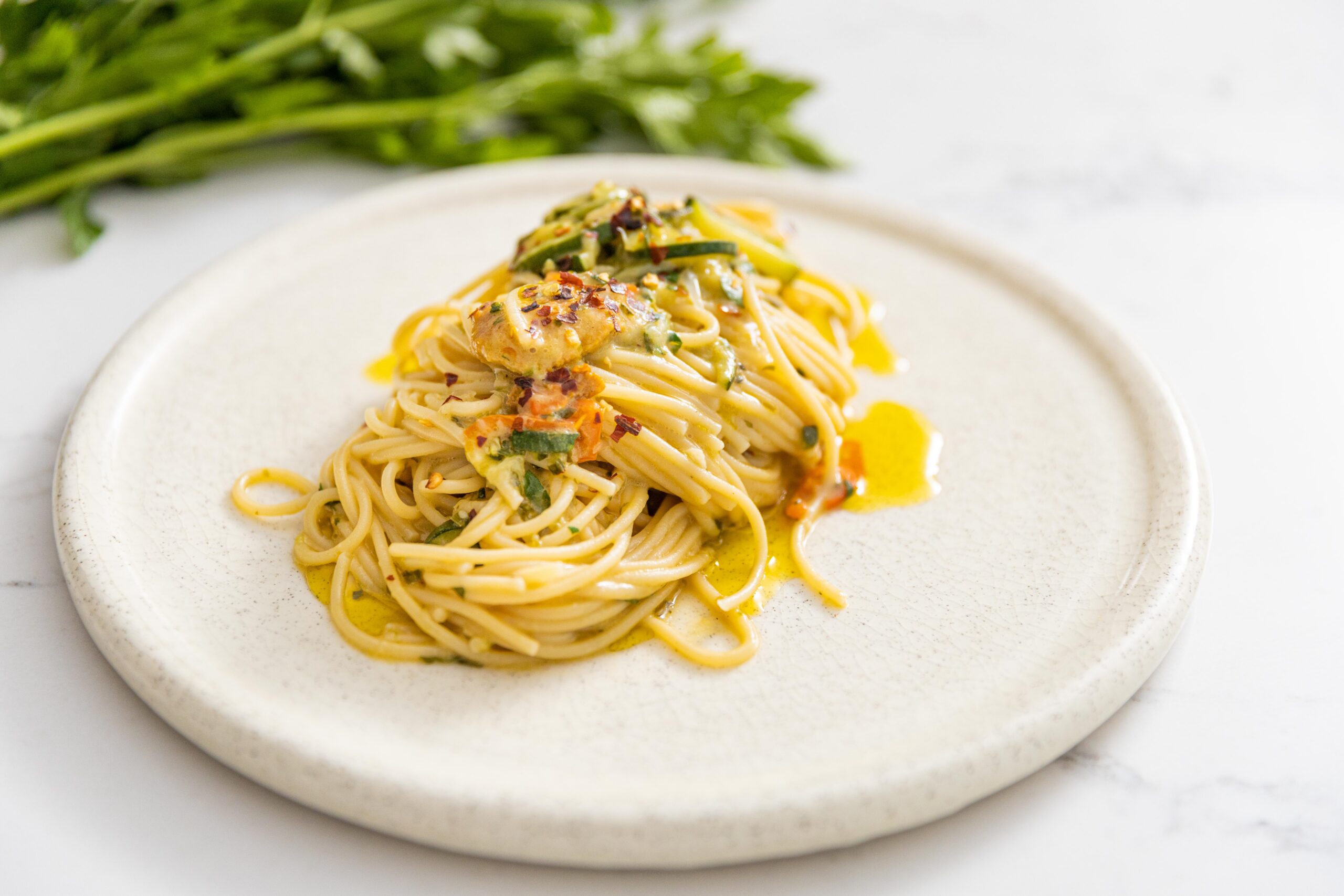 Spaghetti with Sea Urchin